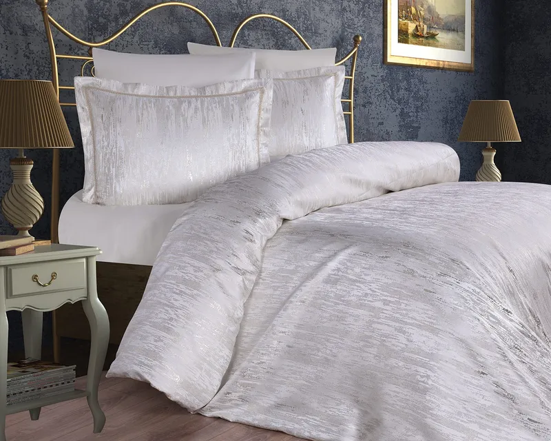 סט מצעים זוגי 160/200 ברוקד דגם ניו יורק