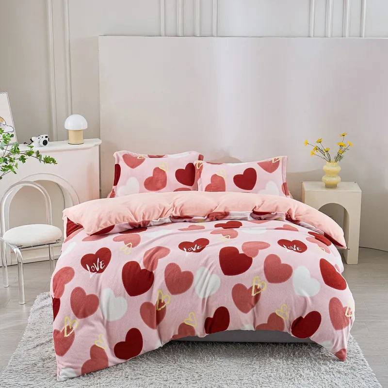 סט מצעי קטיפה יחיד 90/200 דגם Lapland Velvet צבע 200