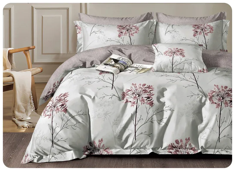 2 סט מצעים יחיד 90/200 100% כותנה דגם 222