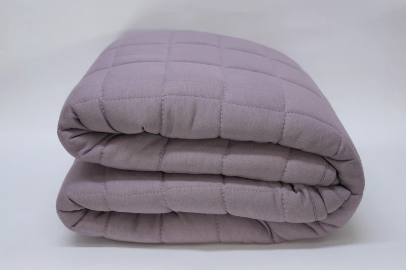 שמיכת קיץ זוגית 200/220 100% כותנה ג'רסי סגול LILA