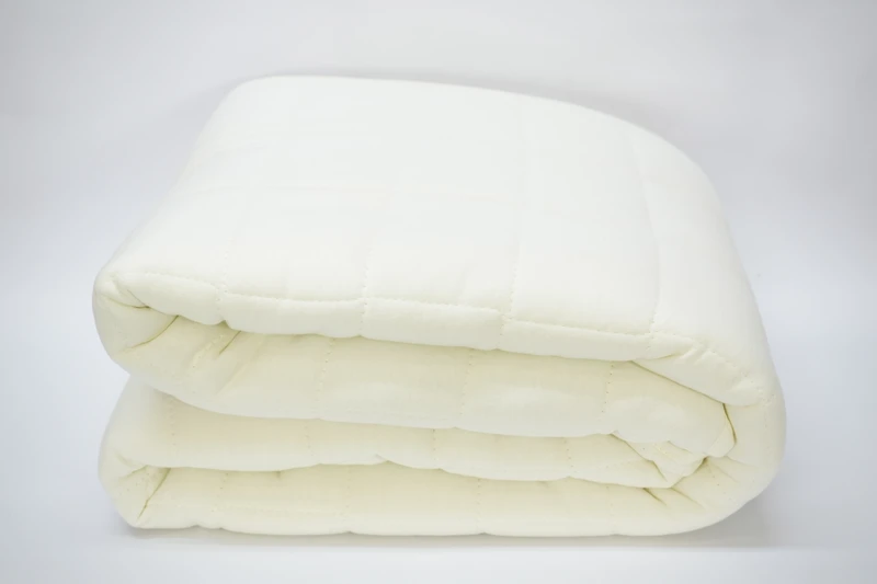 שמיכת קיץ זוגית 200/220 100% כותנה ג'רסי קרם