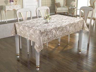 מפה שולחן יוקרתית דגם ברוקלין זהב מבחר מידות החל מ-