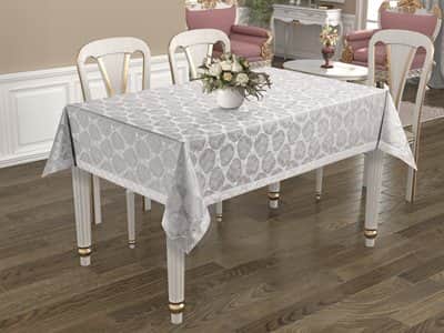 מפה שולחן יוקרתית דגם NAPOLI לבן החל מ-