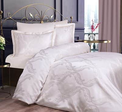 2 סט מצעים יחיד 90/200 ברוקד דגם סלוניקי