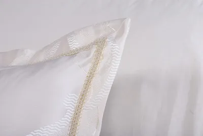 2 סט מצעים יחיד 90/200 ברוקד דגם סלוניקי