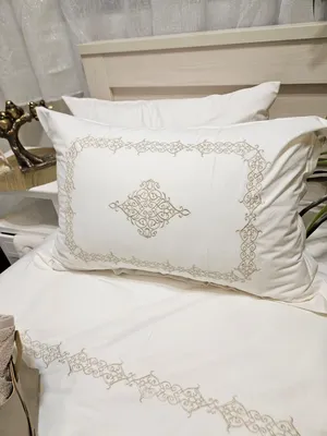 2 סט מצעים יחיד 90/200 100% כותנה פרקל רקום דגם Feretti