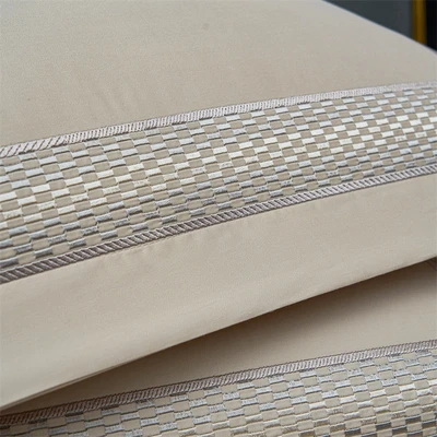 2 סט מצעים יחיד 90/200 דגם NOBILITY מוקה