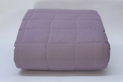 שמיכת קיץ זוגית 200/220 100% כותנה ג'רסי סגול LILA