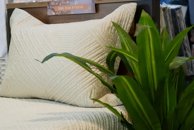 כיסוי מיטה זוגי דגם לאונרדו מבית מצעית