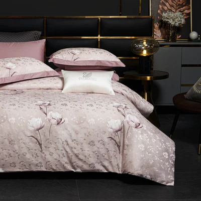 סט מצעים זוגי 160/200 דגם קריסטל