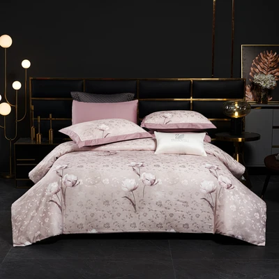 סט מצעים זוגי רחב 180/200 דגם קריסטל