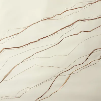 2 סט מצעים יחיד 90/200 דגם יוניק קרם