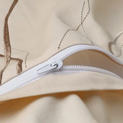 סט מצעים זוגי 160/200 דגם יוניק מוקה