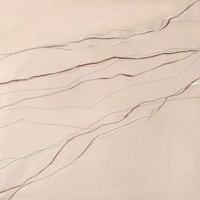 סט מצעים זוגי רחב 180/200 דגם יוניק מוקה