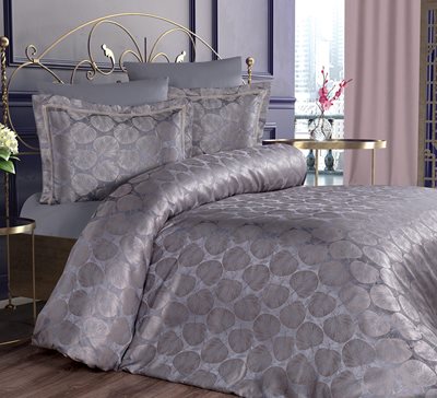 סט מצעים זוגי 160/200 ברוקד דגם מרסלה