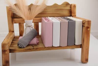 סדין ג'רסי יחיד רחב 100/200 100% במבוק מבחר צבעים