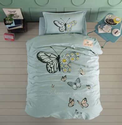 סט מצעים יחיד 90/200 100% כותנה דגם Daisy love v1