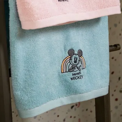 מגבת לתינוק/ילדים 100/120 100% כותנה SWEET MICKEY מבית ורדינון