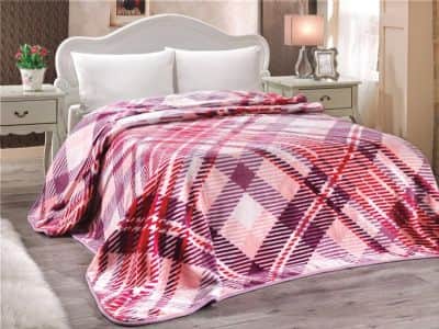 שמיכת קטיפה יוקרתית זוגית 200/240 LaCasa 1078