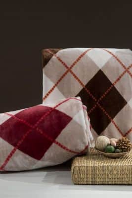 שמיכת קטיפה יוקרתית זוגית 200/240 LaCasa 1068